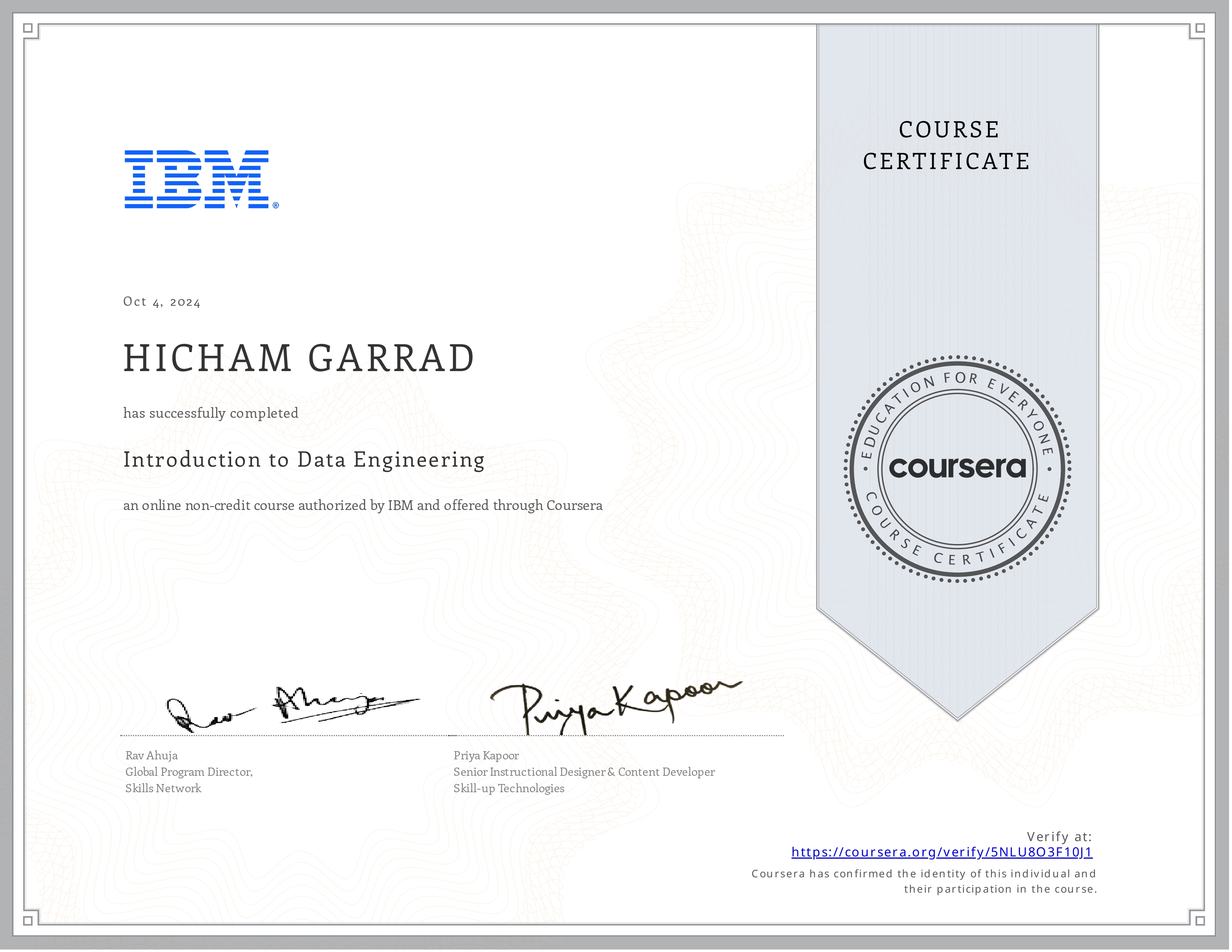 Introduction to Data Engineering